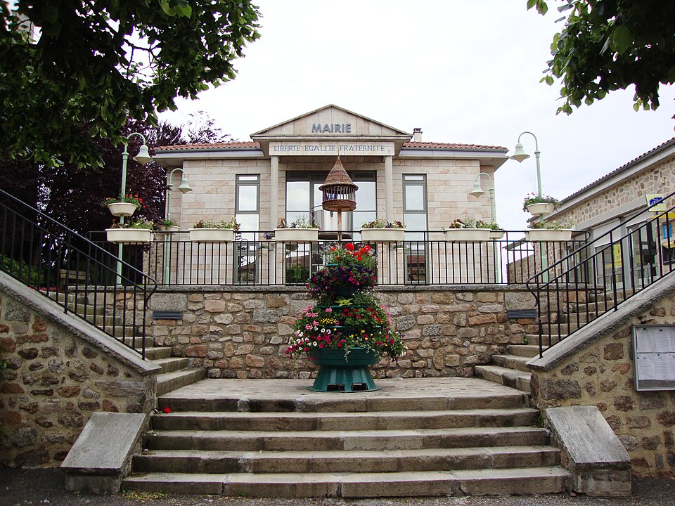 St.Pal — de — Mons (Haute — Loire, Fr) mairie