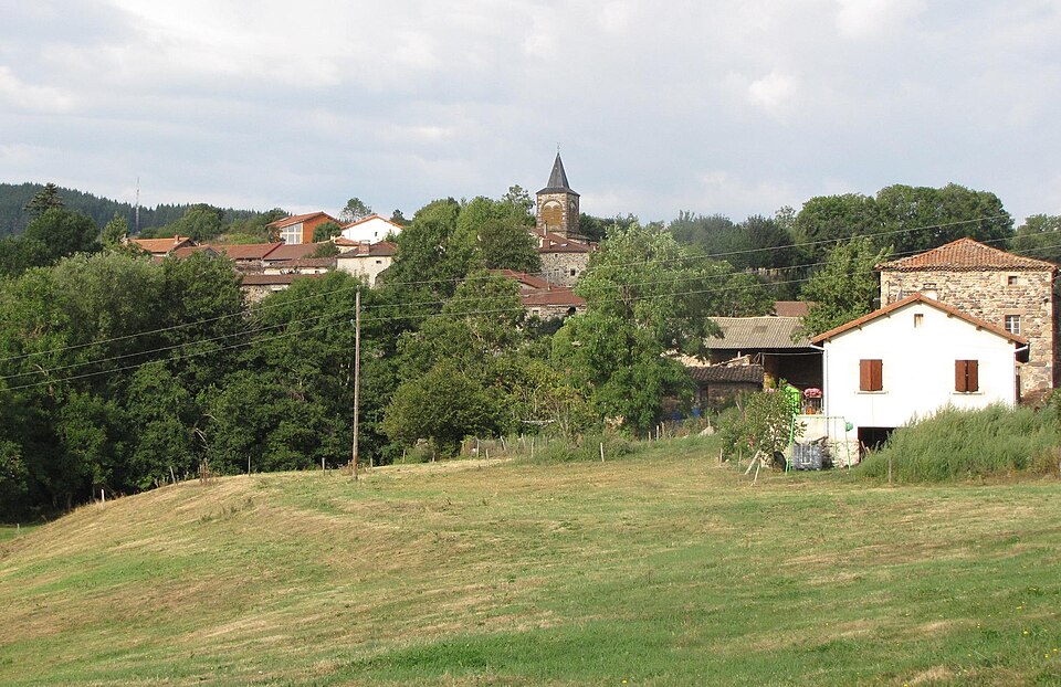 Vazeilles — Limandre vue générale Août 2009