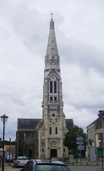Eglise de Brains, Loire — Atlantique, France