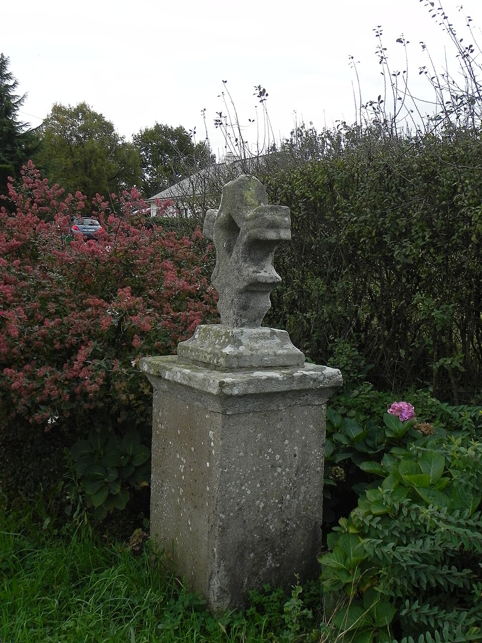 Croix de la Ville au Jau, Saint — André — des — Eaux 01