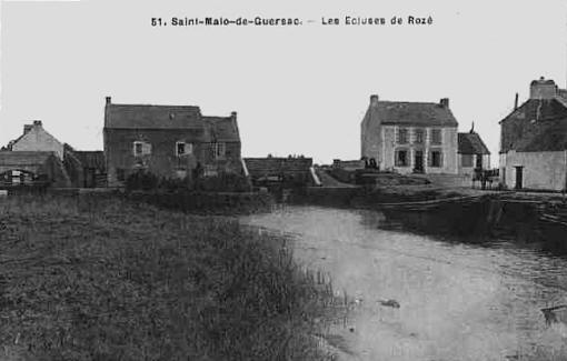 Saint malo de guersac —  — Maison de l'éclusier