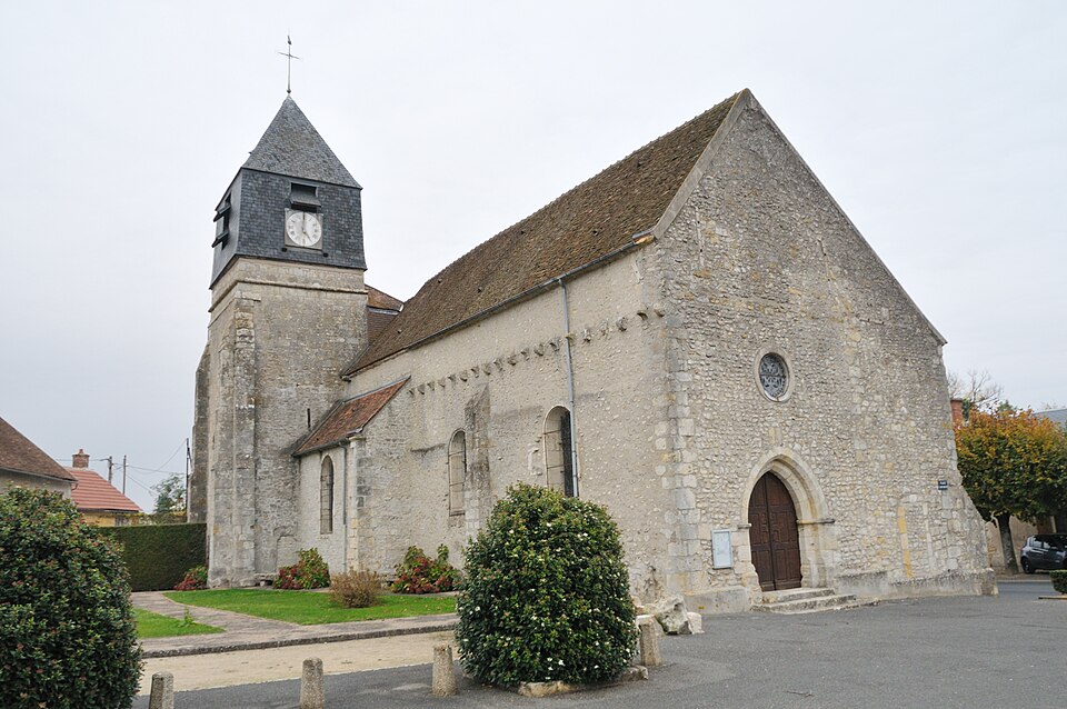 Aulnay — la — Rivière église 1