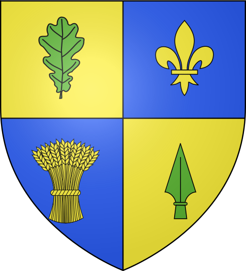 Blason de Courcy-aux-Loges