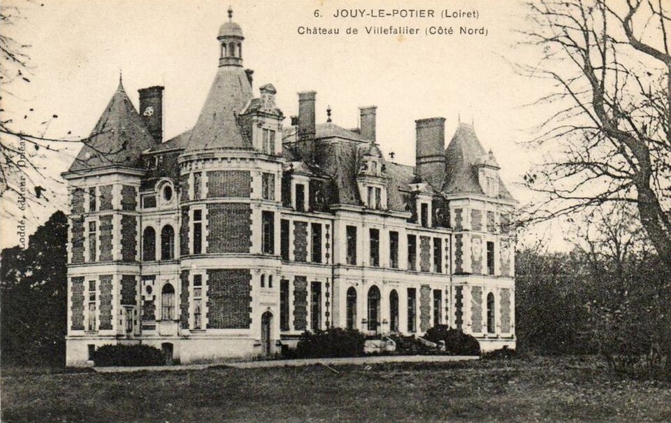 Chateau de Villefallier, Jouy — le — Potier, Loiret, Centre — Val de Loire, France
