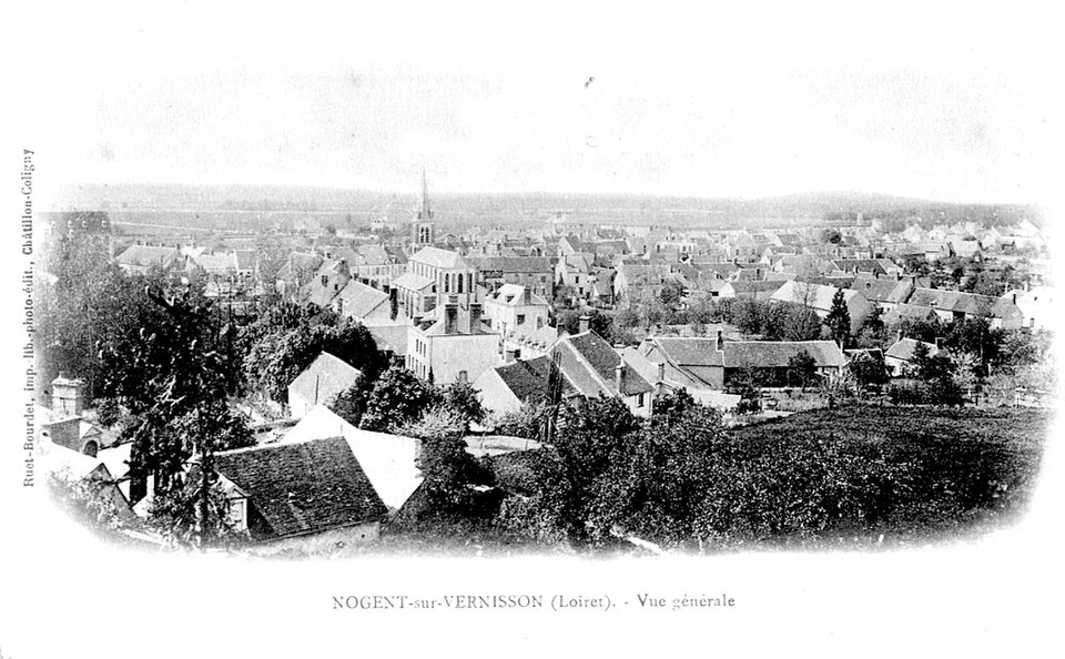 CP Nogent — sur — Vernisson vue générale