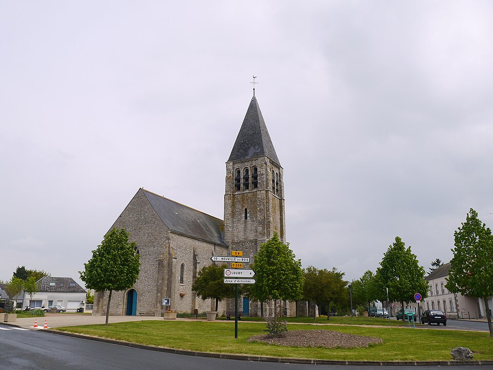 45 Rebréchien église