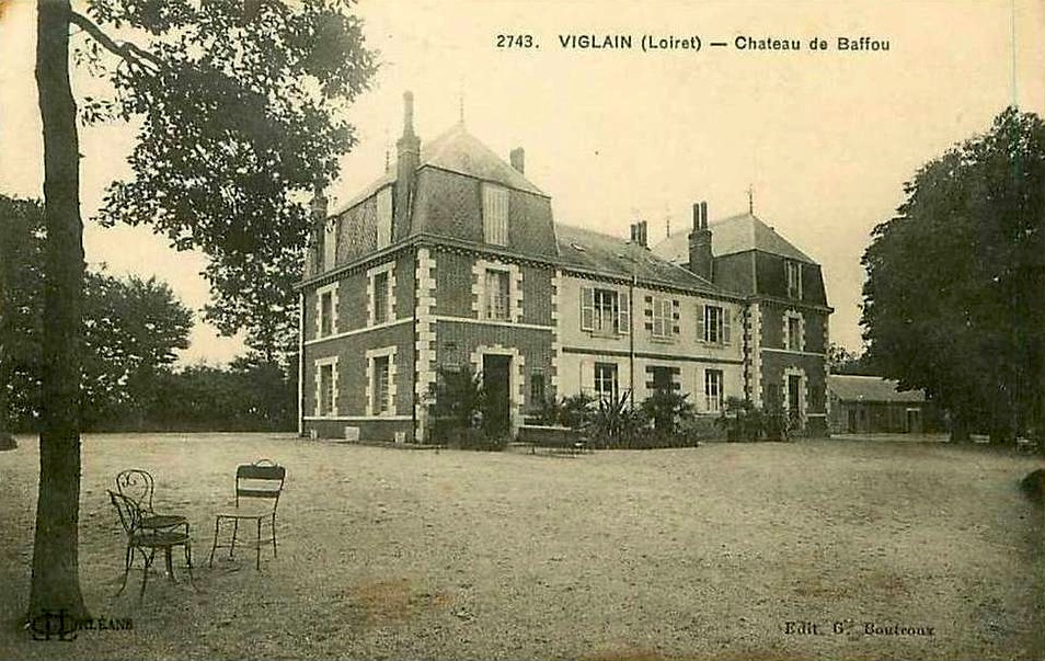 CP Château de Baffou, Viglain, Loiret, France
