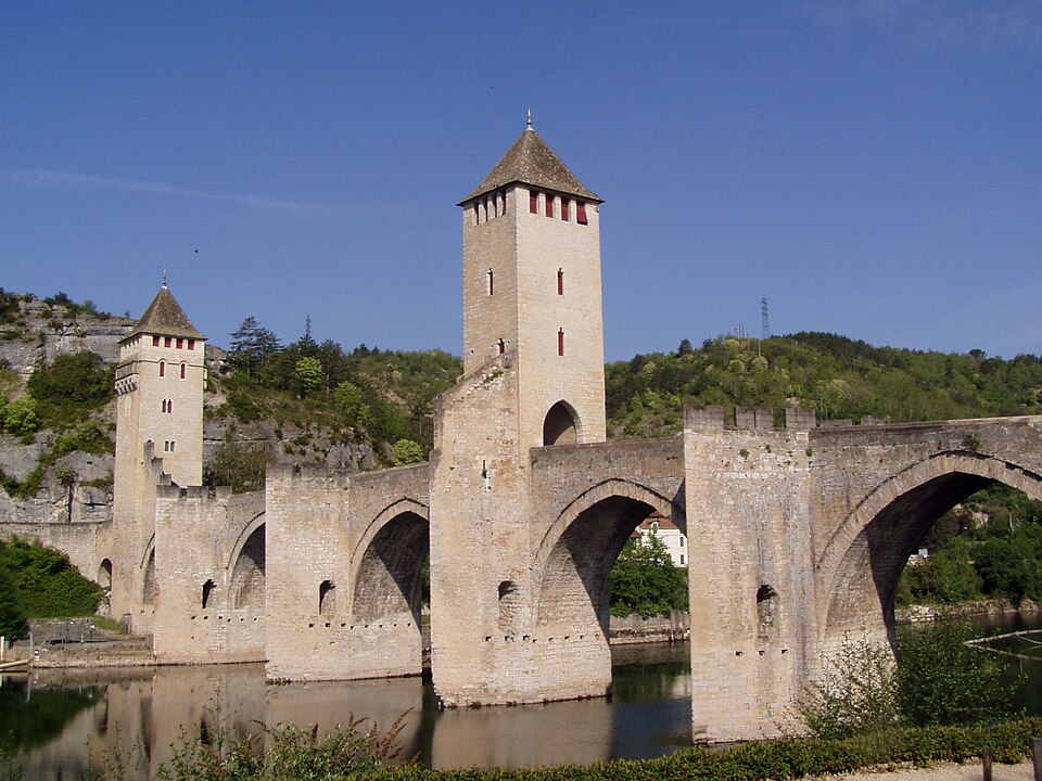 Cahors pont Valentre vgen