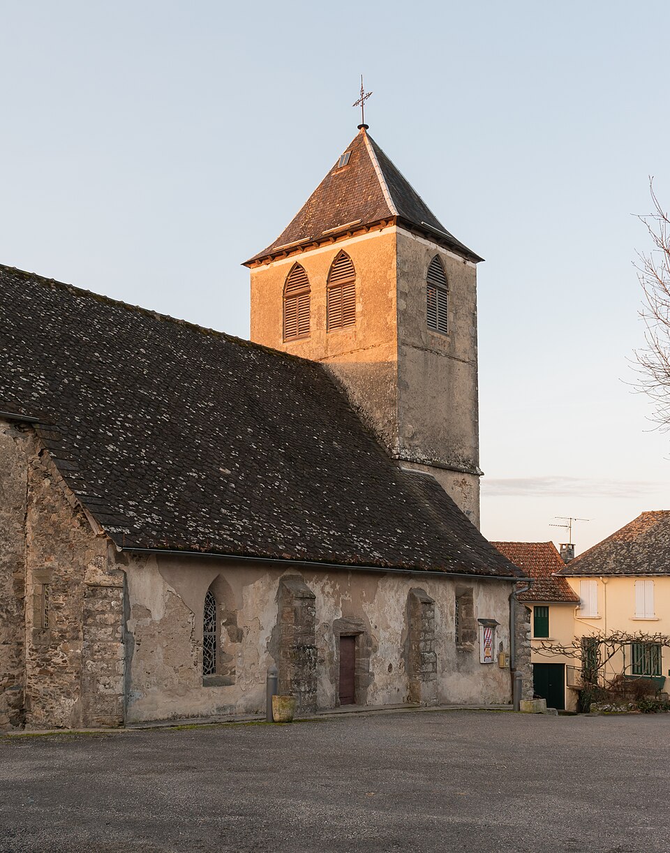 Saint Benedict church in Cahus (4)