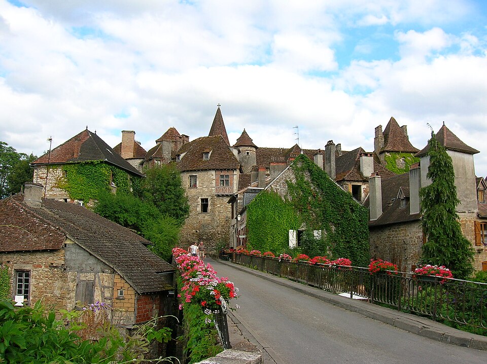 Carennac, vue générale