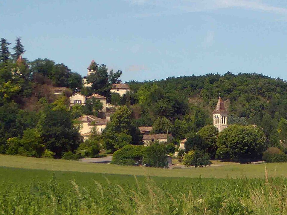 Vue de Cézac