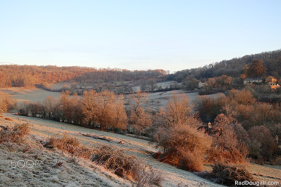 Frozen French Countryside (191357989)