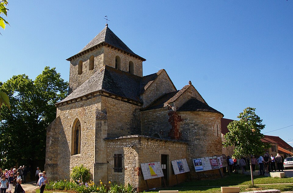 RAMPOUX (Lot) — Église Saint — Pierre — ès — Liens 001