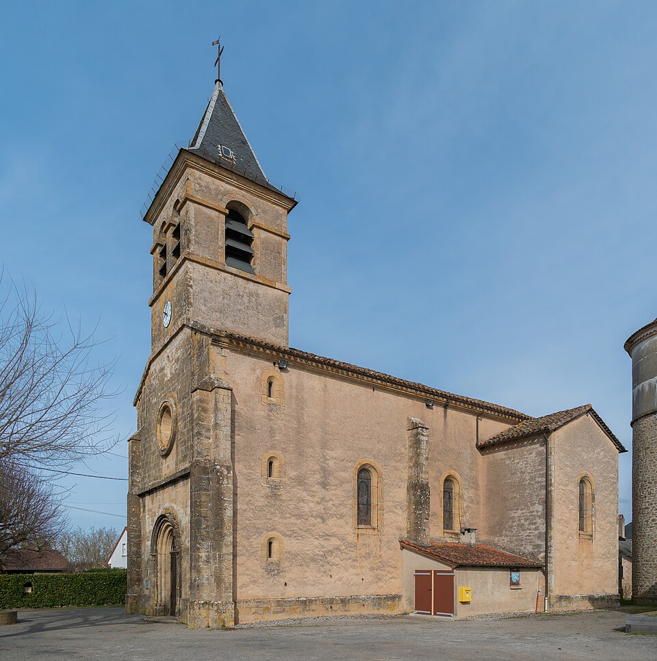 St Michael church in St — Michel — Loubejou (2)