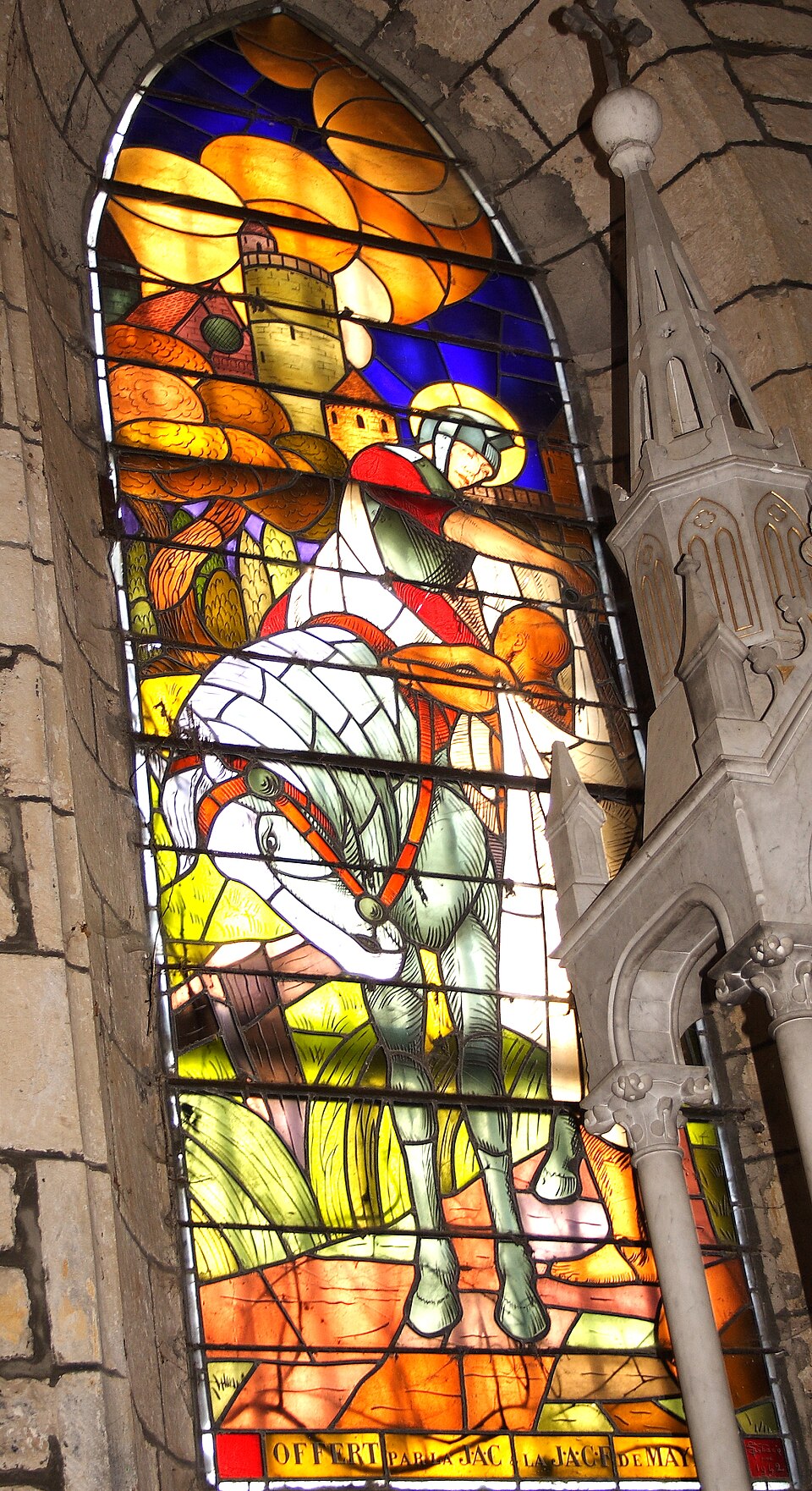 Vitrail — Mayrac — St Martin