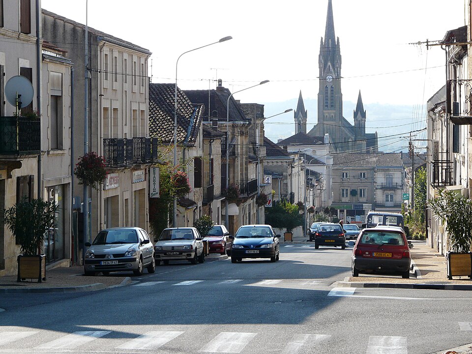 Une rue de Fumel