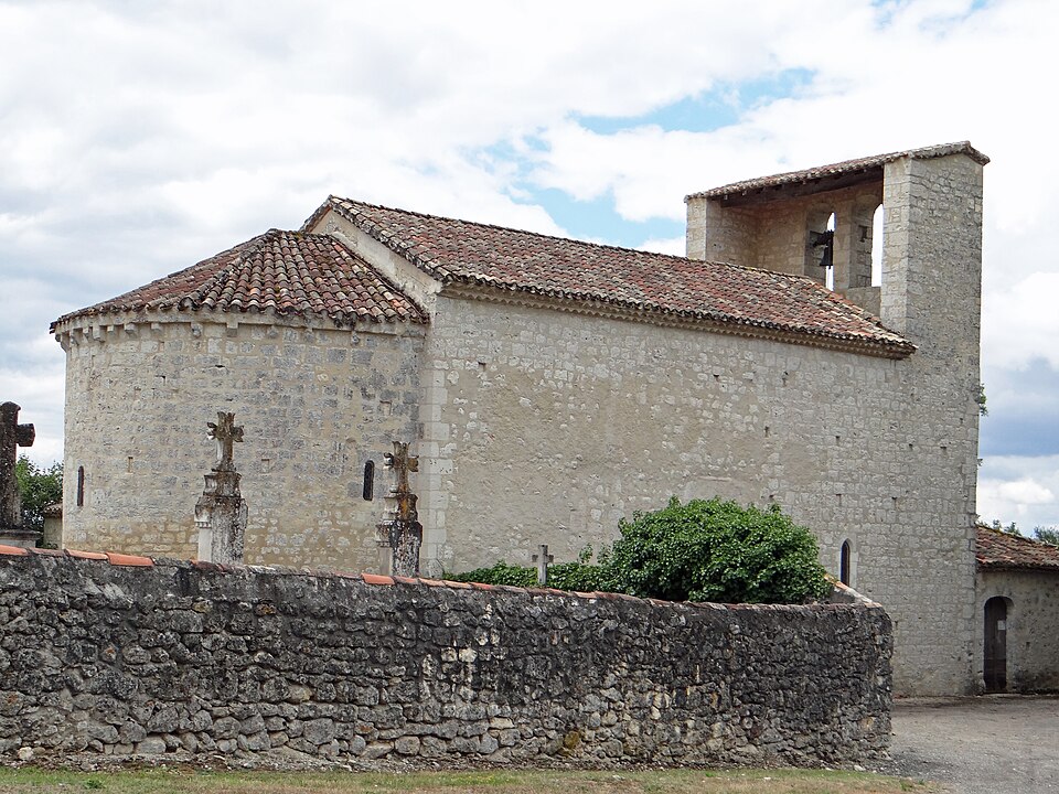 Massels — Église Sainte — Quitterie — 1