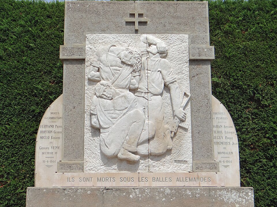 Monbalen — Monument aux morts de la Seconde Guerre mondiale — 1