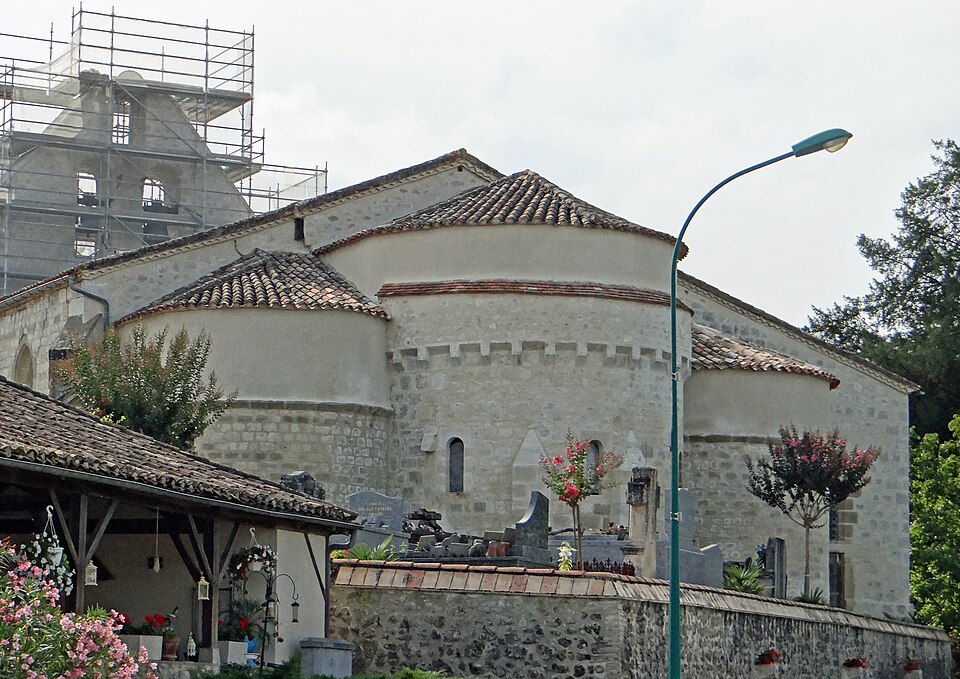 Saint — Colomb — de — Lauzun — Église Saint — Colomban — 2