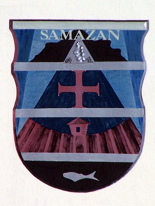 Blason de Samazan