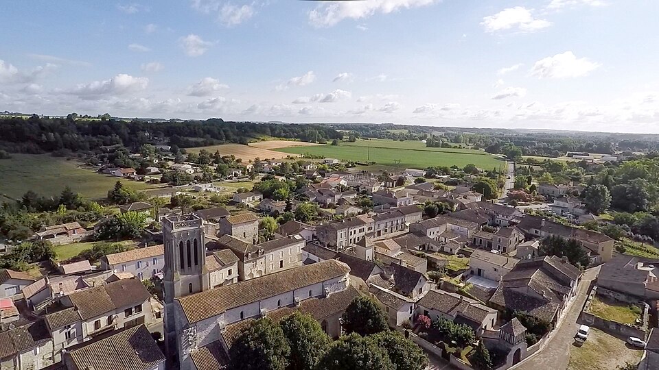 Vue de La Sauvetat-du-Dropt