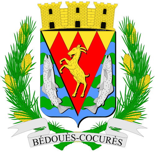 Blason de Bédouès-Cocurès