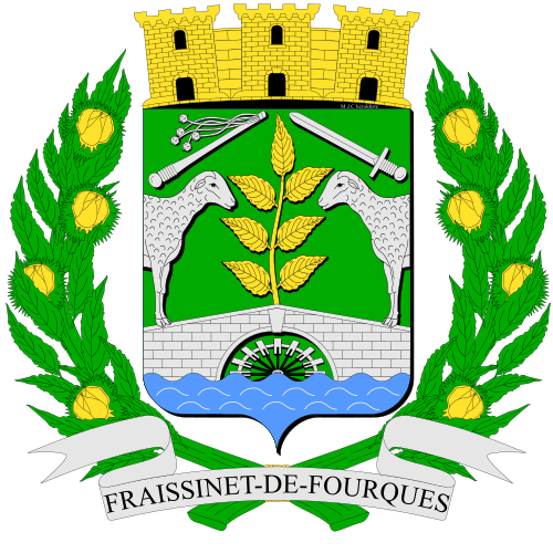 Blason de Fraissinet-de-Fourques