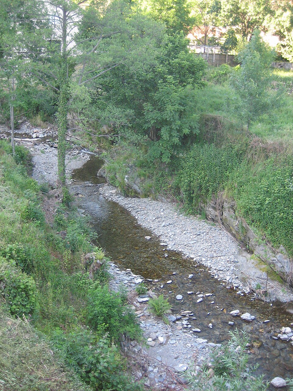 La Cèze à Saint André Capcèze