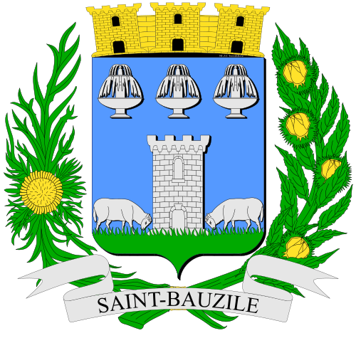 Blason de Saint-Bauzile
