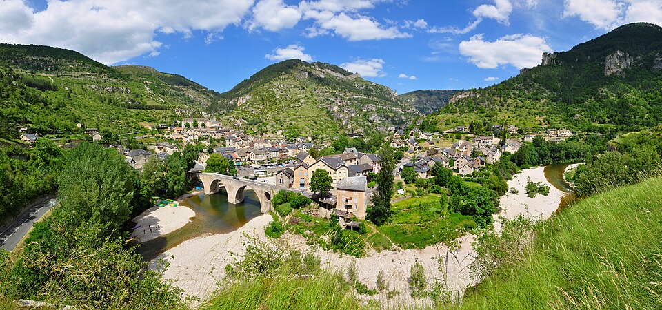 Sainte — Enimie — Gorges du Tarn — Frankreich