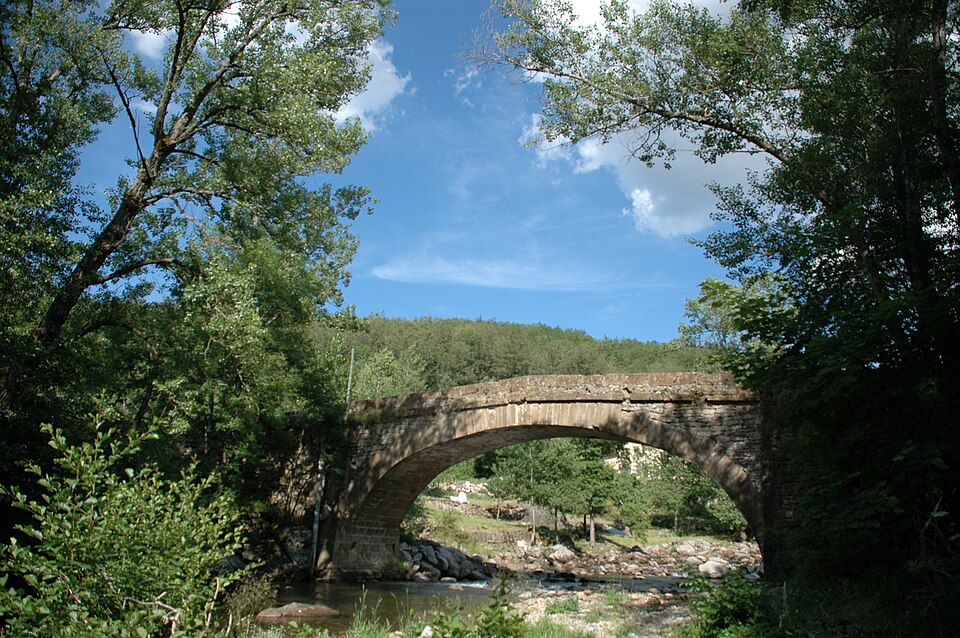 Sainte — Hélène — Pont sur le Lot