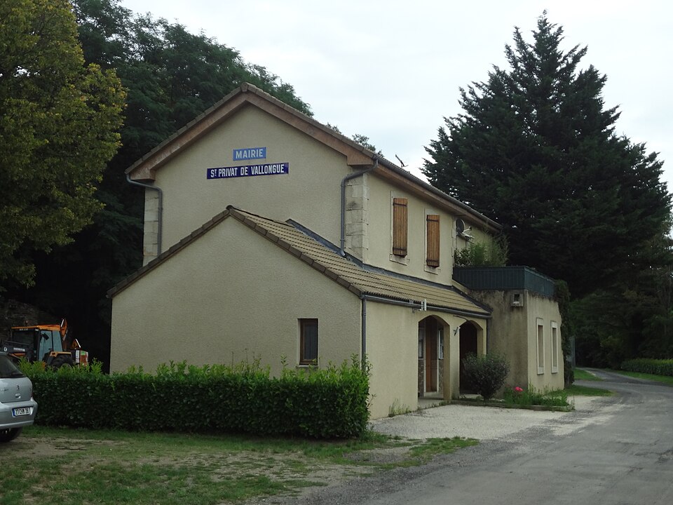 Saint — Privat — de — Vallongue, mairie