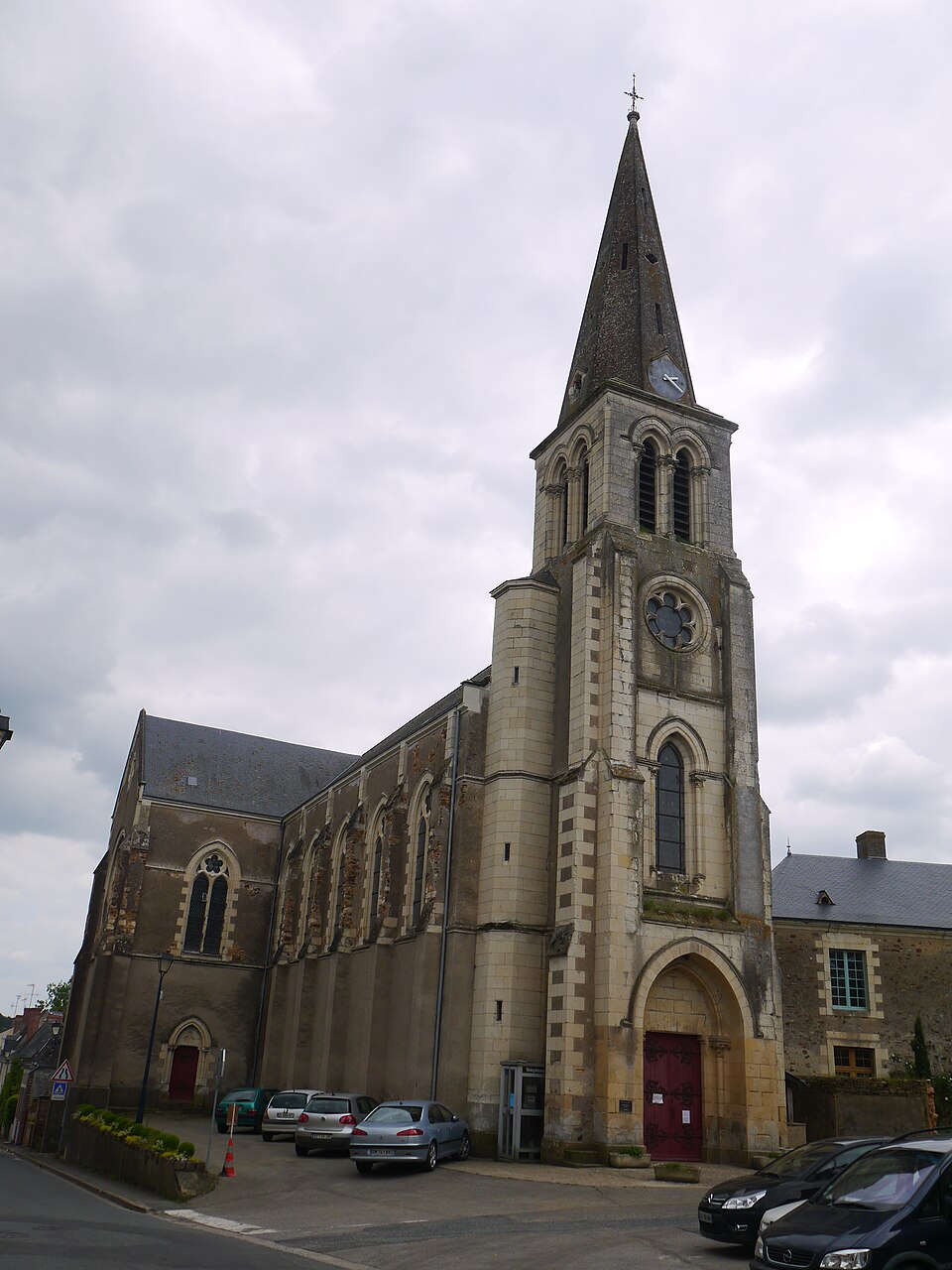 Chambellay 49 église Saint — Aubin