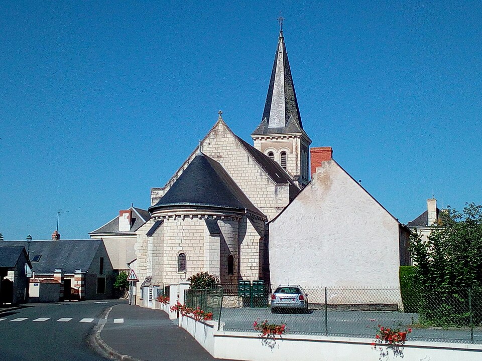 Chevet eglise st jacques de courleon