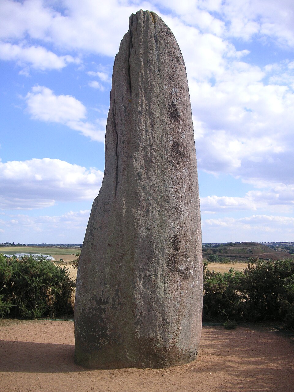 Menhir in Saint — Macaire — en — Mauges
