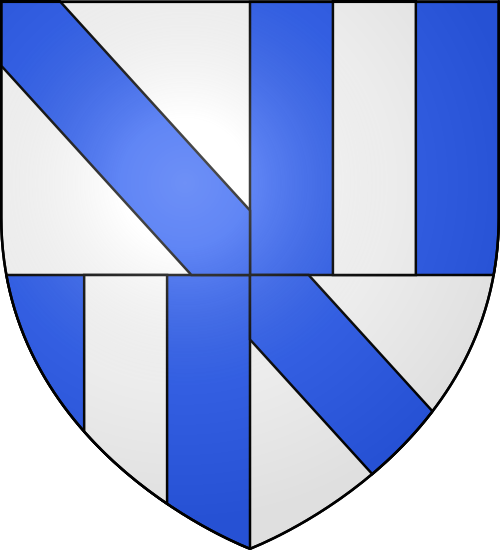 Blason de Segré-en-Anjou Bleu