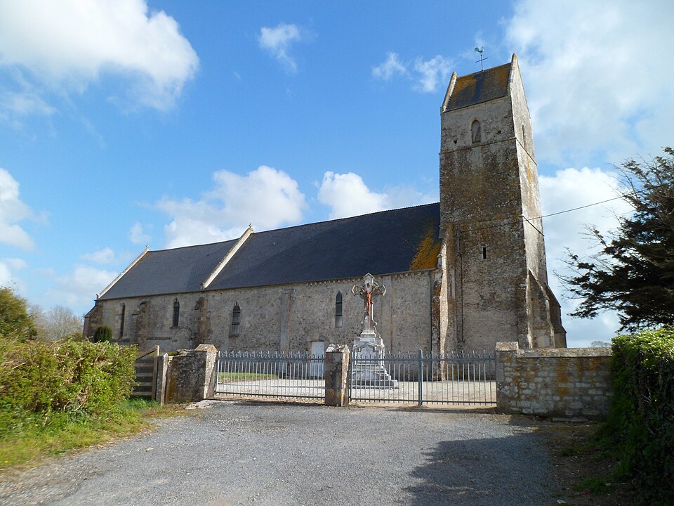 Église Sainte — Honorine d'Audouville — la — Hubert 06