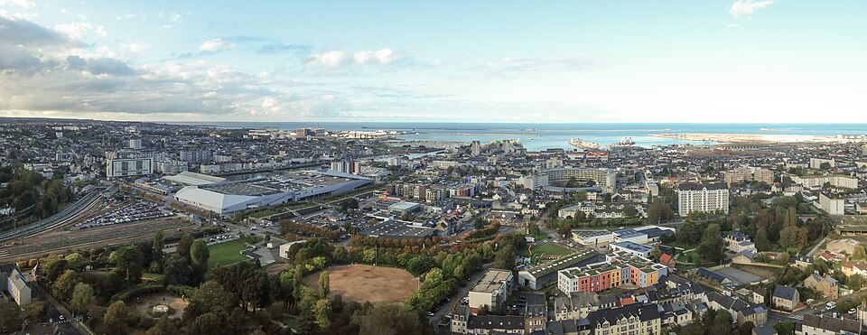 Cherbourg panoramique haut sca