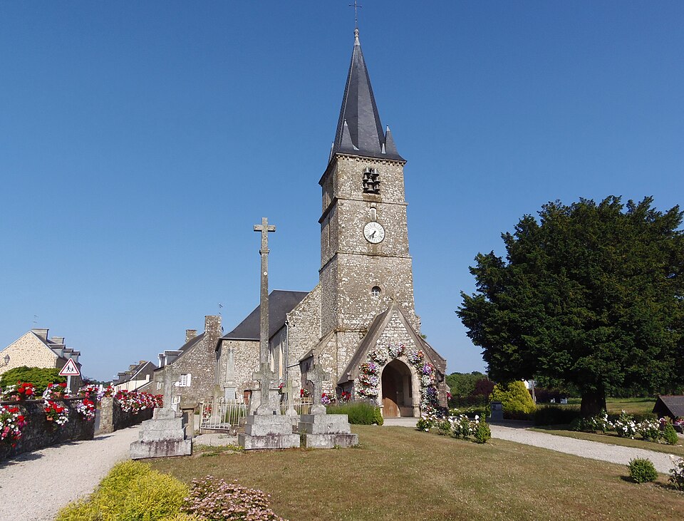 FranceNormandieDomjeanEglise2
