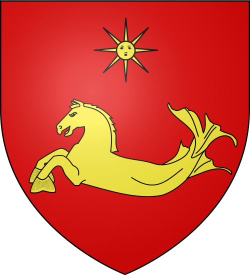 Blason de Donville-les-Bains