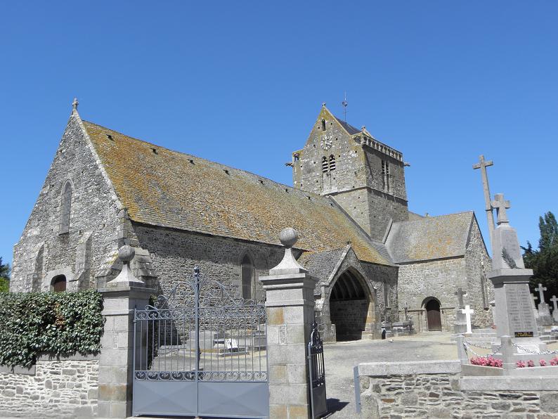 Genêts (50) Église 01