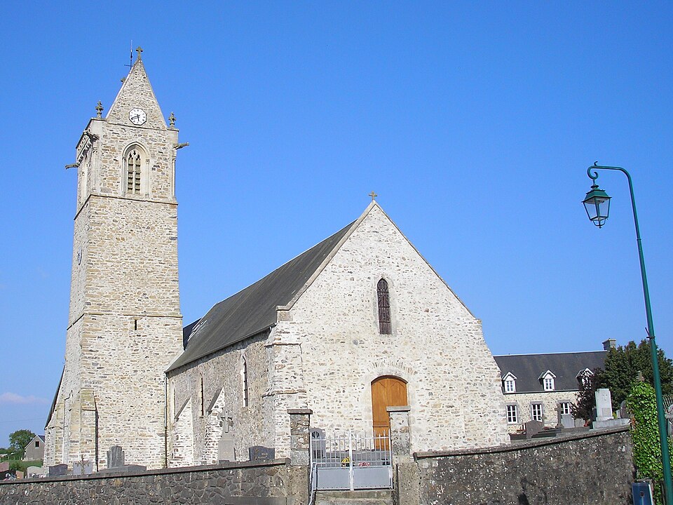 FranceNormandieHautevilleLaGuichardEglise