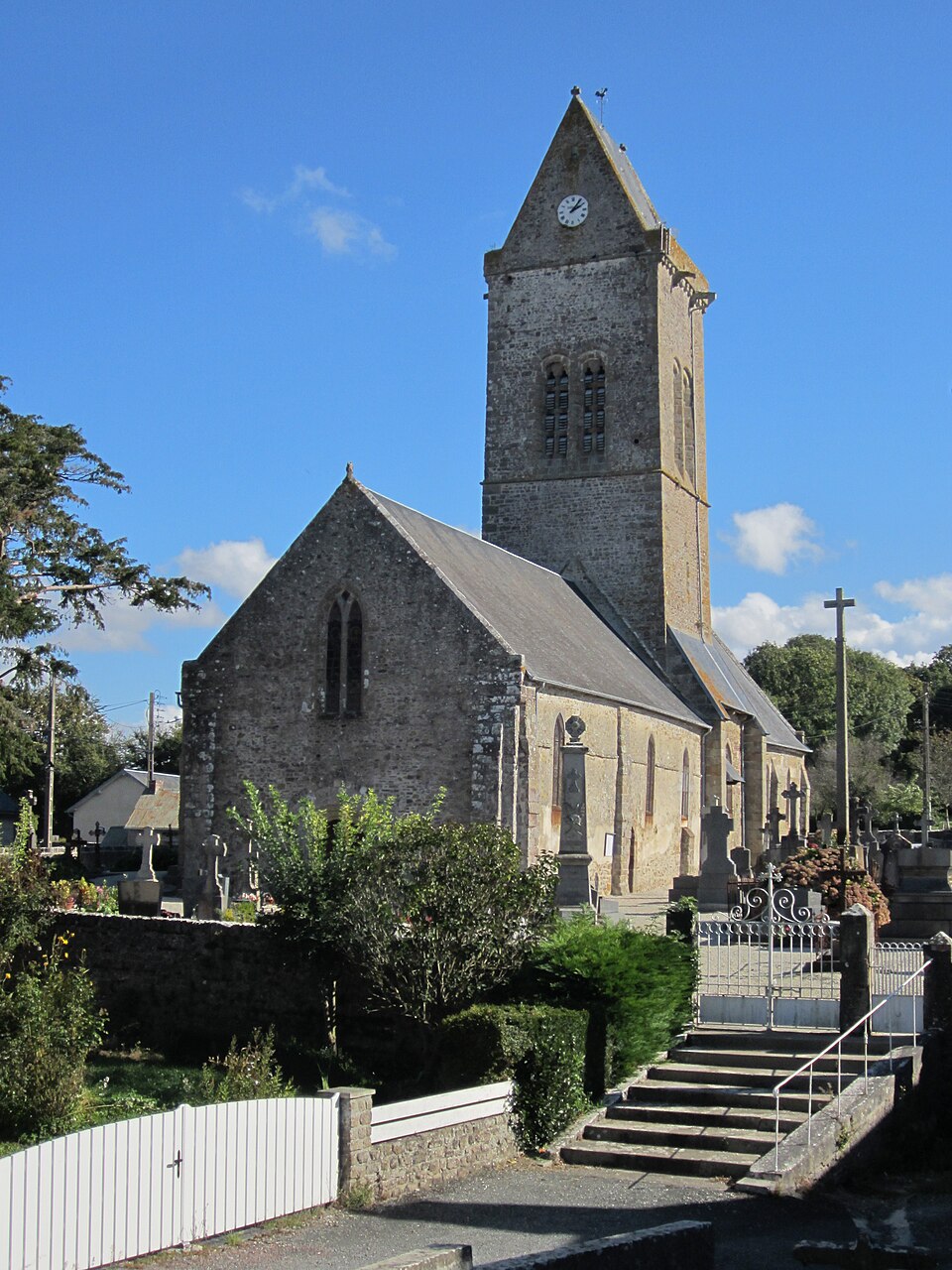 Église Saint — Pierre de Muneville — sur — Mer