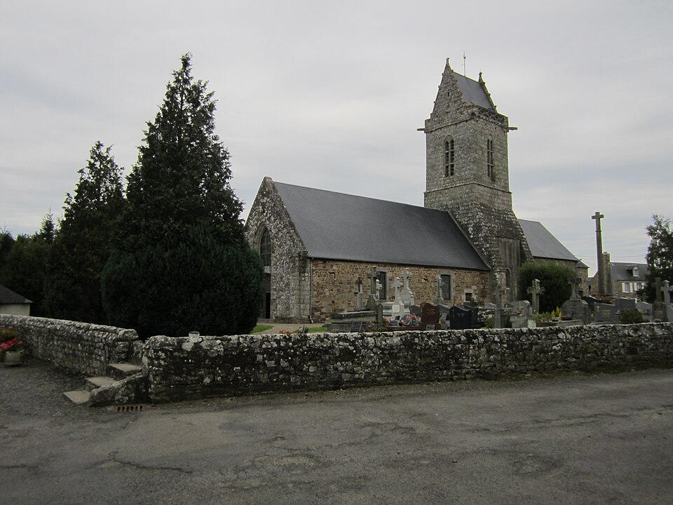 Église Saint — Aubin de Saint — Aubin — des — Préaux