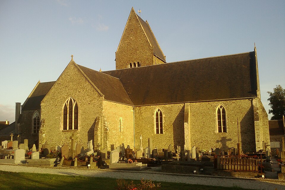 Saint — Georges — Montcocq — Église