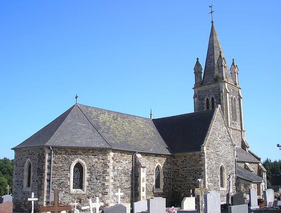 FranceNormandieSaintJeanDeSavignyEglise