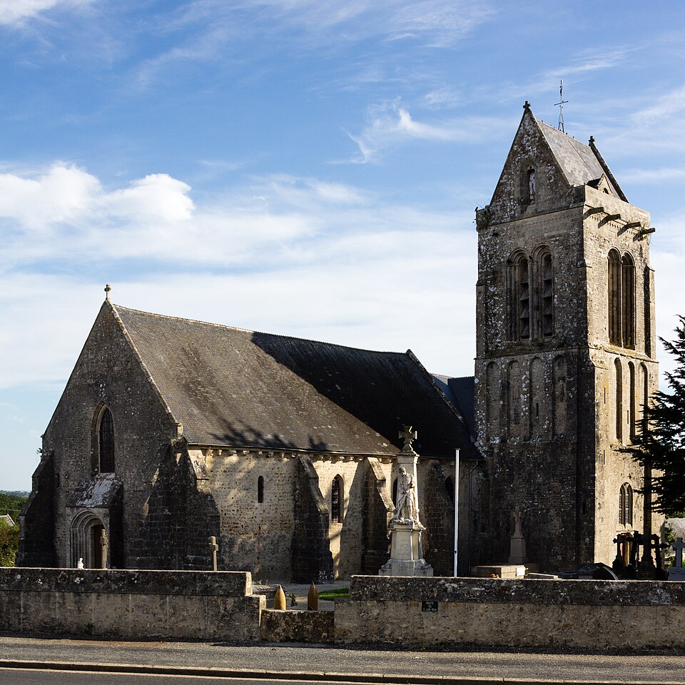 Église saint Marcouf, Saint — Marcouf, France