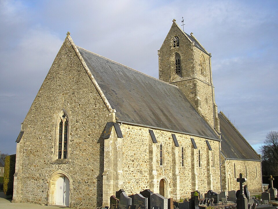 FranceNormandieSaintMartinDAubignyEglise