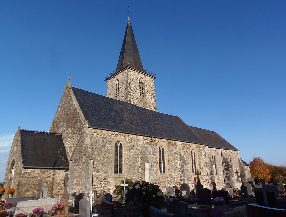 FranceNormandieSaintMartinDeBonfosseEglise