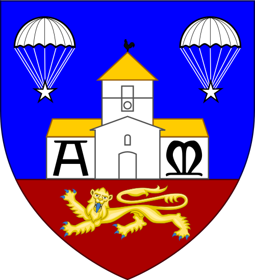 Blason de Sainte-Mère-Église